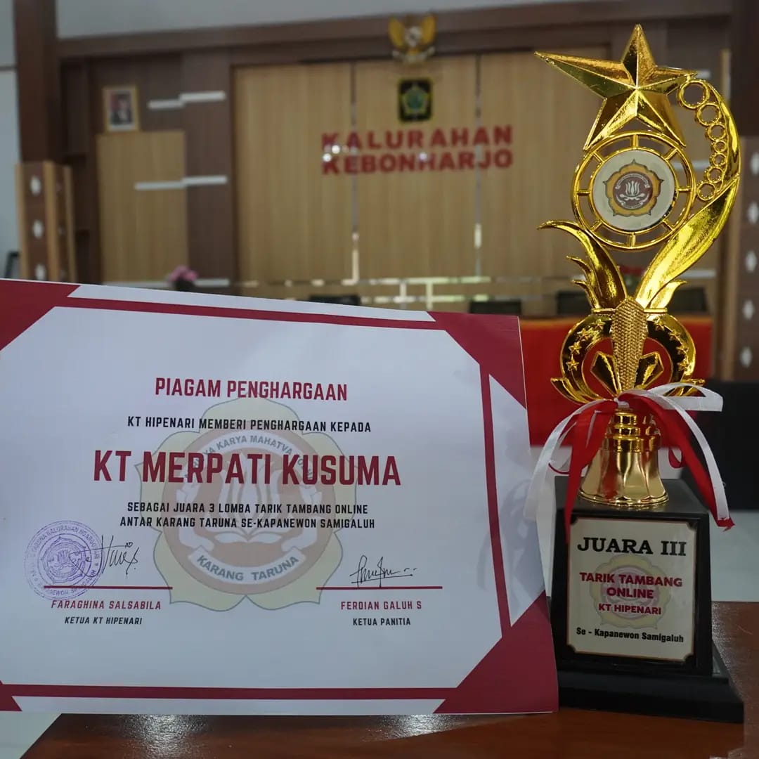 Merpati Kusuma Kebonharjo Sabet Juara Tiga Lomba Tarik Tambang Online